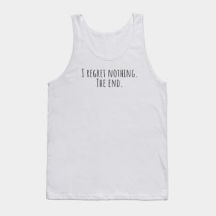 Regret Tank Top